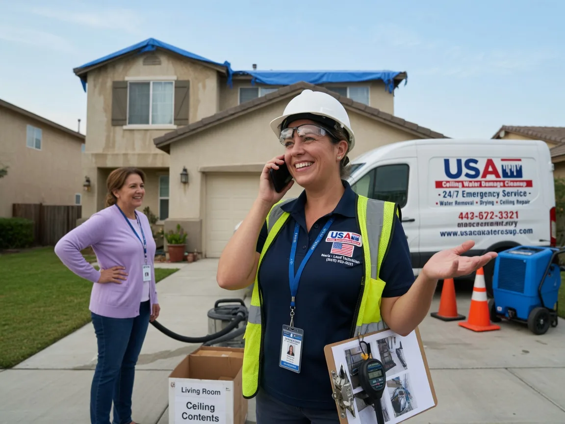 Ceiling Water Damage Restoration Bonduel, WI FAQs